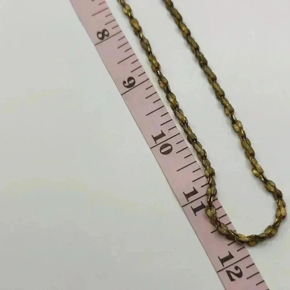 Vintage Miriam Haskell twist rope gold toned chain - Picture 5 of 5